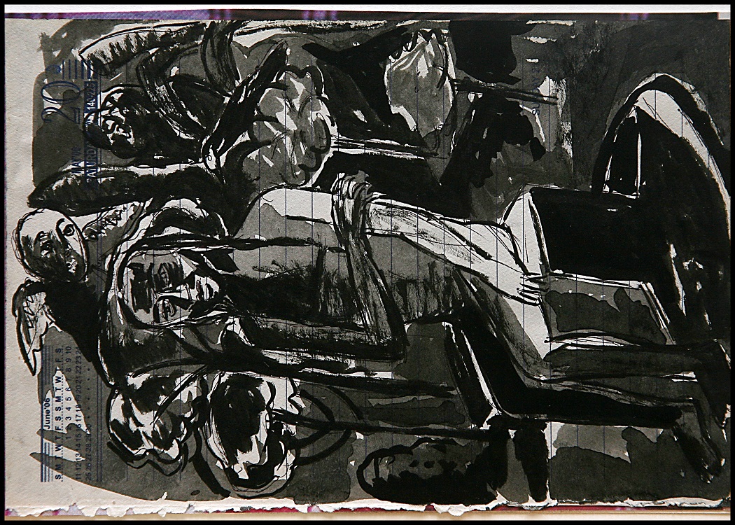 Dt351 Water Color On Paper  X  INC   Available.Jpg